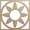 Ekena Millwork Blume Wood Fretwork Pierced Ceiling Medallion, Birch, 24"OD x 8 3/8"ID x 3/8"T CMWP24X24X0375BLBI - alternate 1